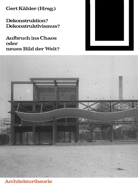 Book cover image for Dekonstruktion? Dekonstruktivismus? ISBN: 9783764363710